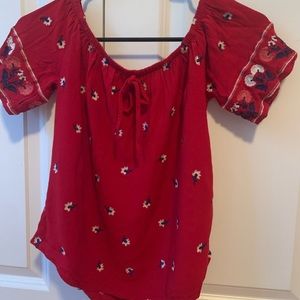 Francesca’s Off The Shoulder Shirt